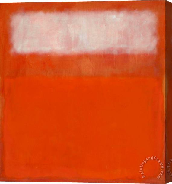 Mark Rothko White Cloud, 1956 Stretched Canvas Painting / Canvas Art