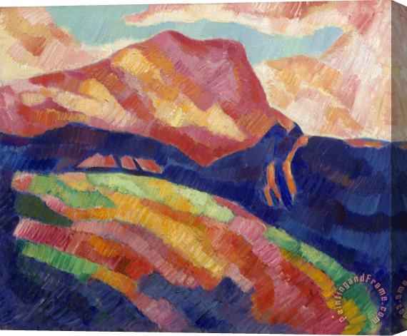 Marsden Hartley Mont Sainte Victoire Stretched Canvas Print / Canvas Art