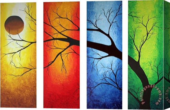 Megan Aroon Duncanson In Living Color Stretched Canvas Print / Canvas Art