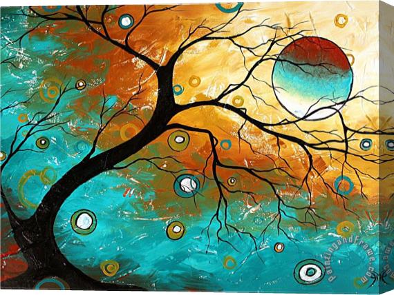 Megan Aroon Duncanson Many Moons Ago Stretched Canvas Painting / Canvas Art