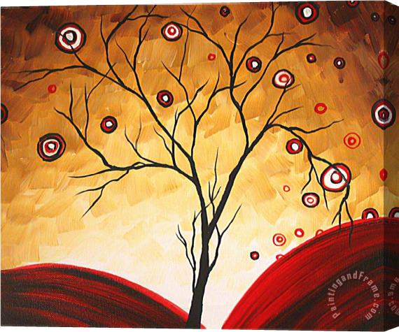 Megan Aroon Duncanson Red Dreams Stretched Canvas Painting / Canvas Art