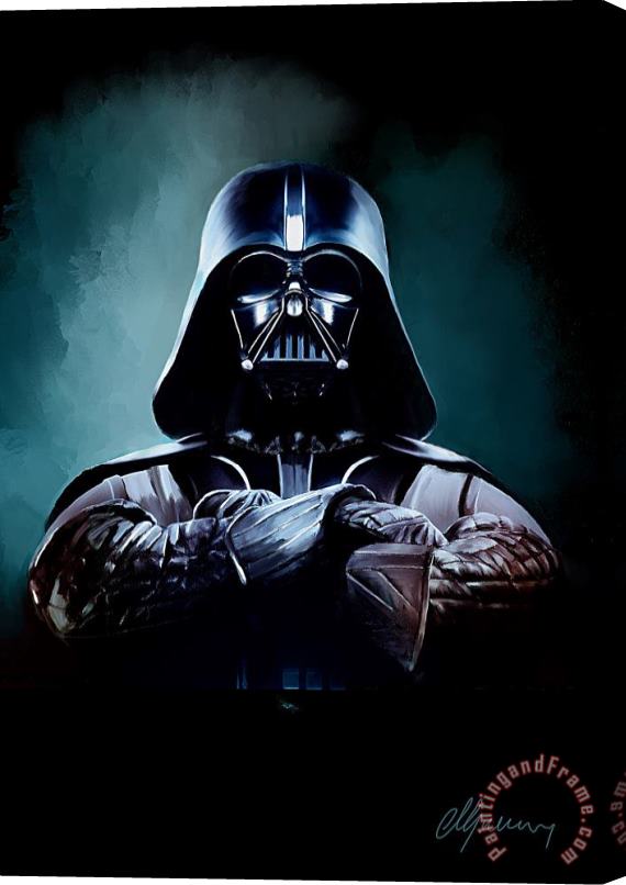 Michael Greenaway Darth Vader Star Wars Stretched Canvas Painting / Canvas Art