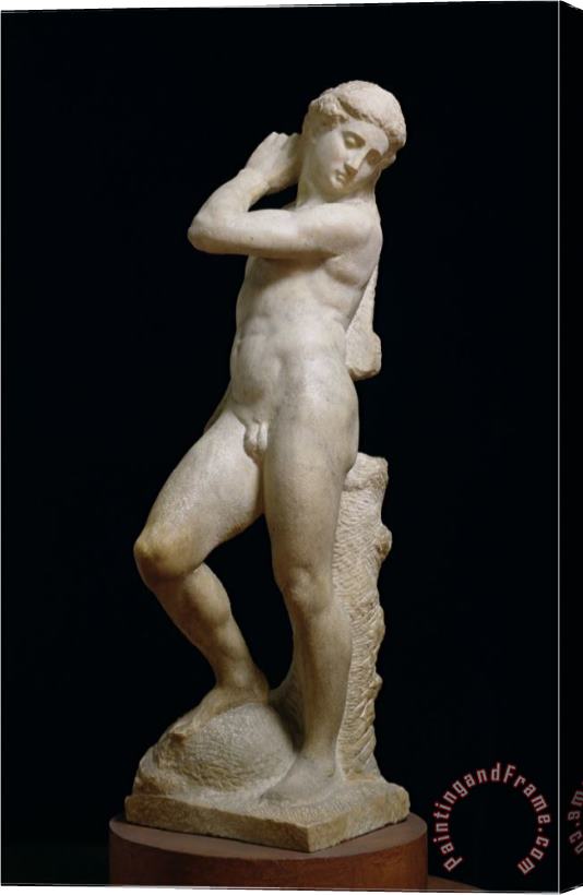 Michelangelo Buonarroti Apollo Or David Circa 1530 Stretched Canvas Painting / Canvas Art
