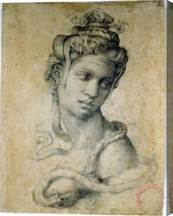 Michelangelo Buonarroti Cleopatra Stretched Canvas Print / Canvas Art