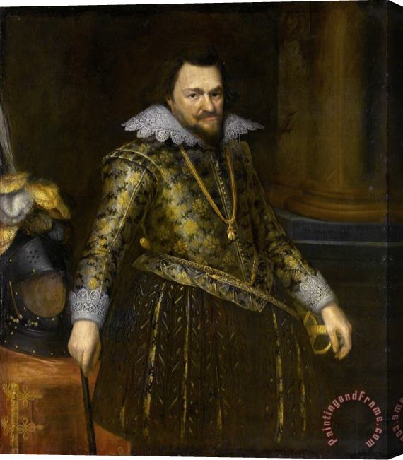 Michiel Jansz. Van Mierevelt Portrait of Prince Philip William of Orange Stretched Canvas Painting / Canvas Art