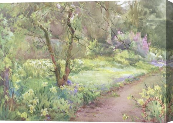 Mildred Anne Butler Garden Path Stretched Canvas Print / Canvas Art