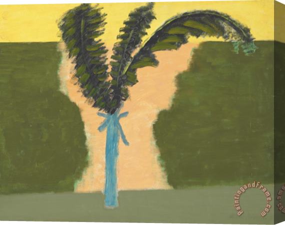 Milton Avery Palm at Sunset Stretched Canvas Print / Canvas Art