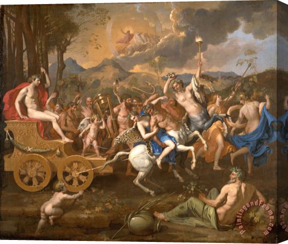 Nicolas Poussin The Triumph of Bacchus Stretched Canvas Print / Canvas Art