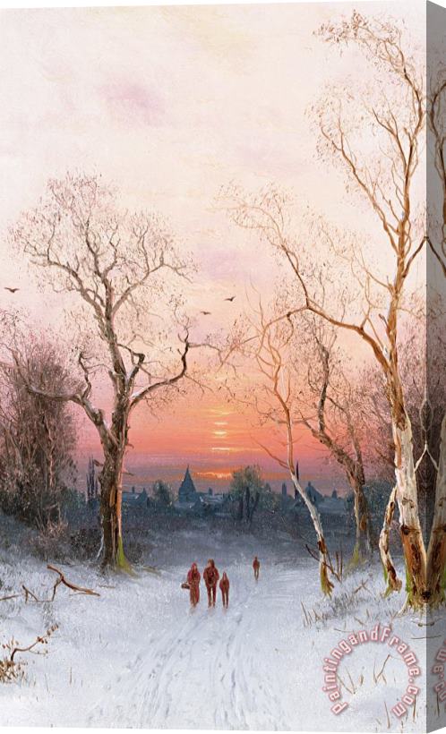 Nils Hans Christiansen Going Home Stretched Canvas Painting / Canvas Art