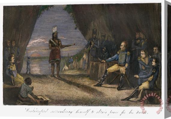 Others Andrew Jackson (1767-1845) Stretched Canvas Print / Canvas Art