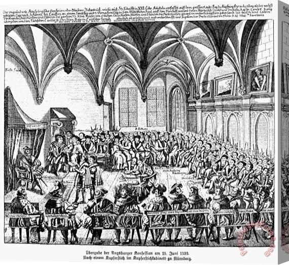 Others Augsburg Confession, 1530 Stretched Canvas Print / Canvas Art