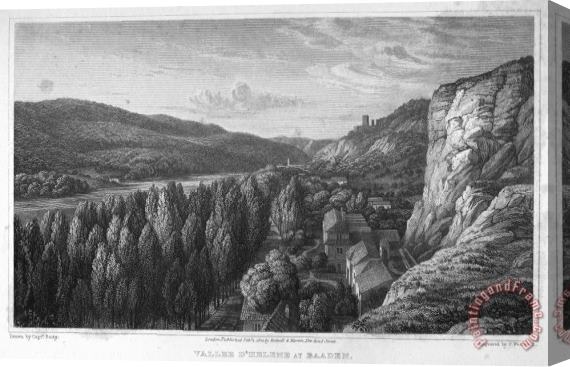 Others Austria: Baaden, 1822 Stretched Canvas Print / Canvas Art