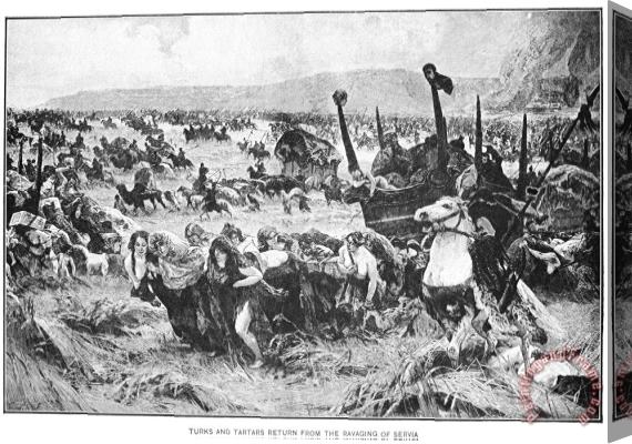 Others Balkan Insurgency, 1876 Stretched Canvas Painting / Canvas Art
