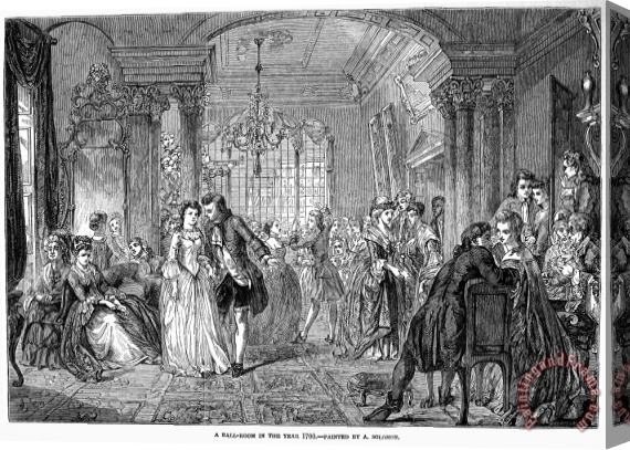 Others Ballroom, 1760 Stretched Canvas Print / Canvas Art