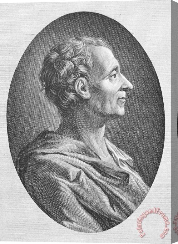Others Baron De Montesquieu Stretched Canvas Painting / Canvas Art