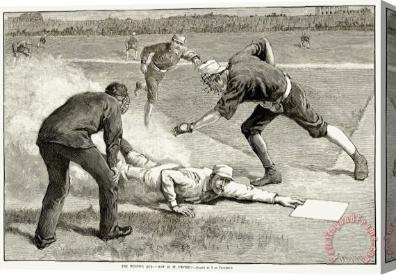 Others Baseball Game, 1885 Stretched Canvas Print / Canvas Art