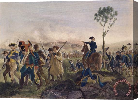 Others Battle Of Bennington, 1777 Stretched Canvas Painting / Canvas Art