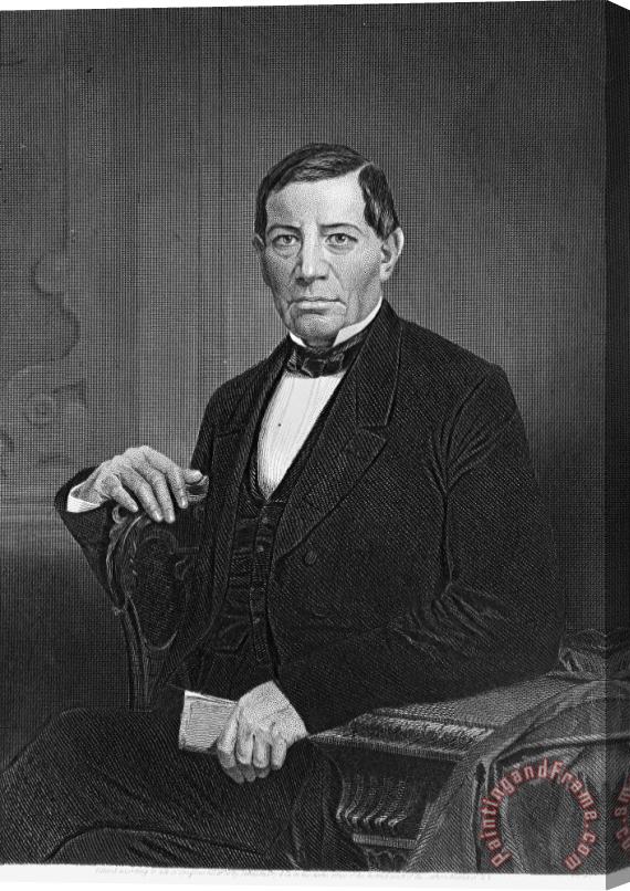 Others Benito Pablo Juarez Stretched Canvas Painting / Canvas Art