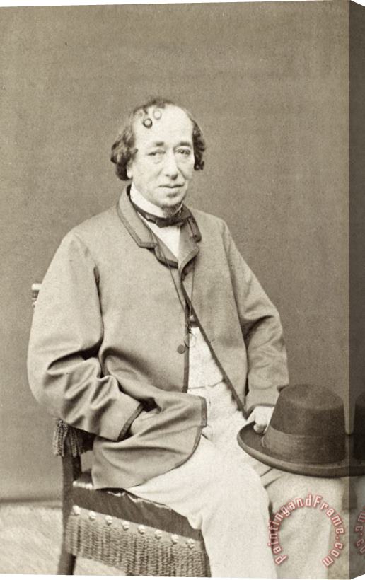 Others Benjamin Disraeli (1804-1881) Stretched Canvas Print / Canvas Art