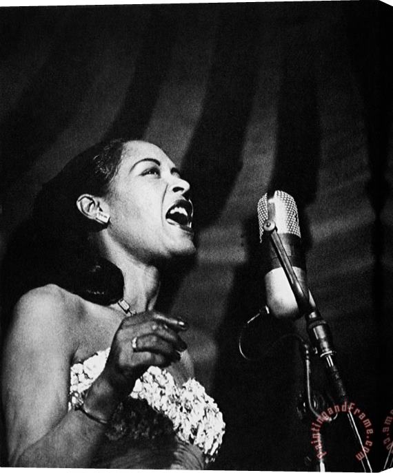Others Billie Holiday (1915-1959) Stretched Canvas Painting / Canvas Art