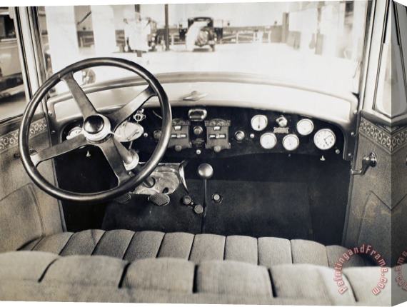 Others CAR RADIO, c1940 Stretched Canvas Print / Canvas Art