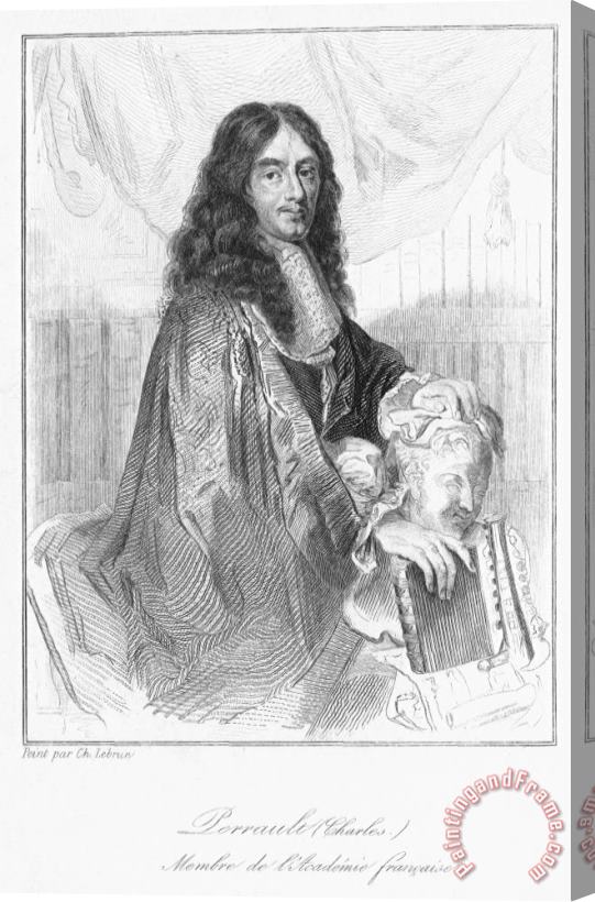 Others Charles Perrault (1628-1703) Stretched Canvas Print / Canvas Art