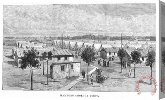 Others Cholera Epidemic, 1892 Stretched Canvas Print / Canvas Art