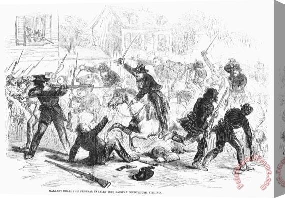 Others Civil War: Fairfax, 1861 Stretched Canvas Print / Canvas Art