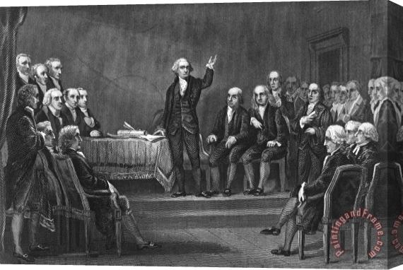 Others Constitutional Convention Stretched Canvas Painting / Canvas Art