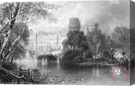 Others England: Warwick Castle Stretched Canvas Painting / Canvas Art