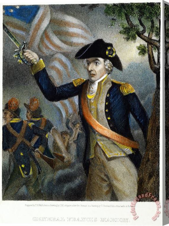 Others Francis Marion (1732?-1795) Stretched Canvas Print / Canvas Art
