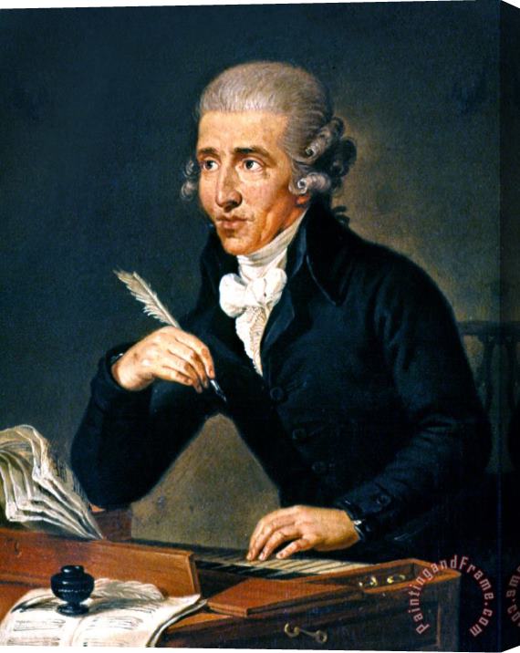 Others Franz Joseph Haydn Stretched Canvas Print / Canvas Art