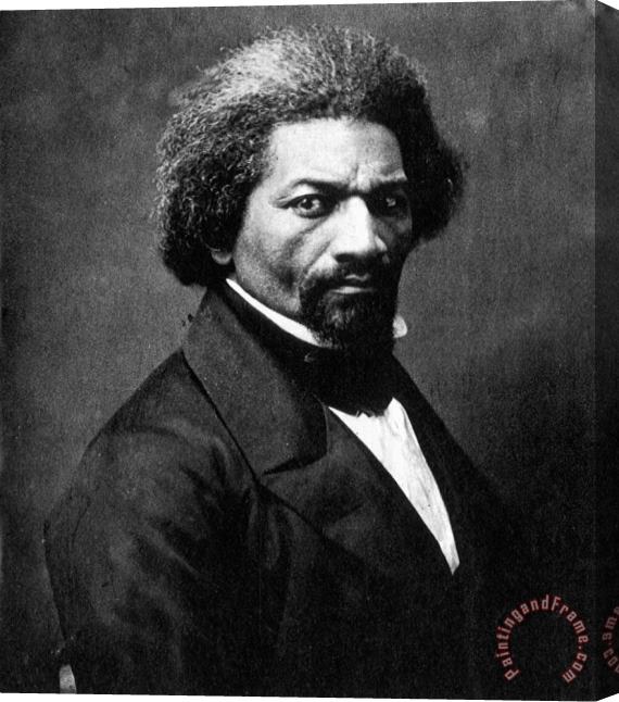 Others Frederick Douglass Stretched Canvas Print / Canvas Art