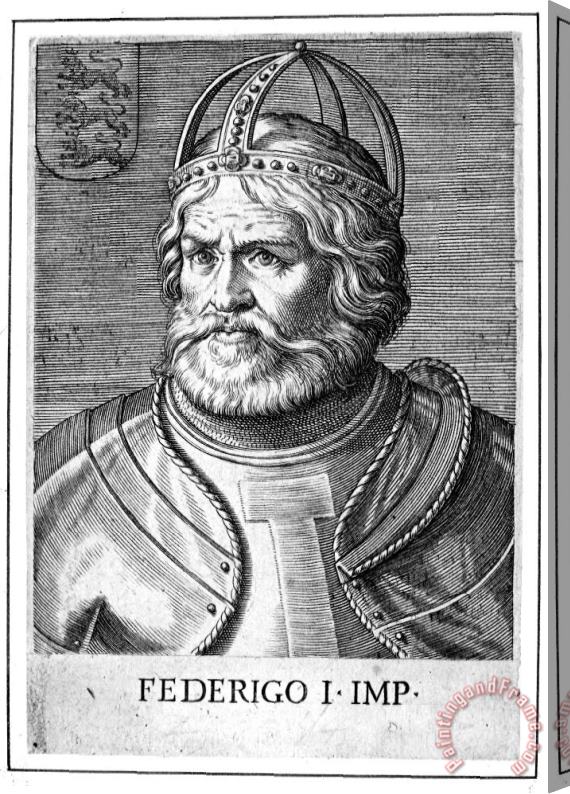 Others Frederick I (1123 -1190) Stretched Canvas Print / Canvas Art