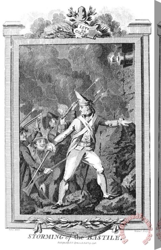 Others French Revolution, 1789 Stretched Canvas Painting / Canvas Art