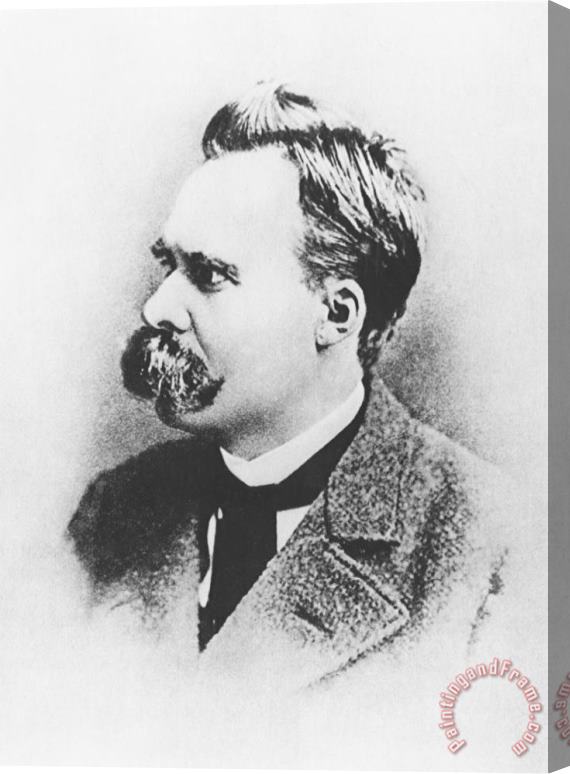 Others Friedrich Wilhelm Nietzsche In 1883 Stretched Canvas Print / Canvas Art