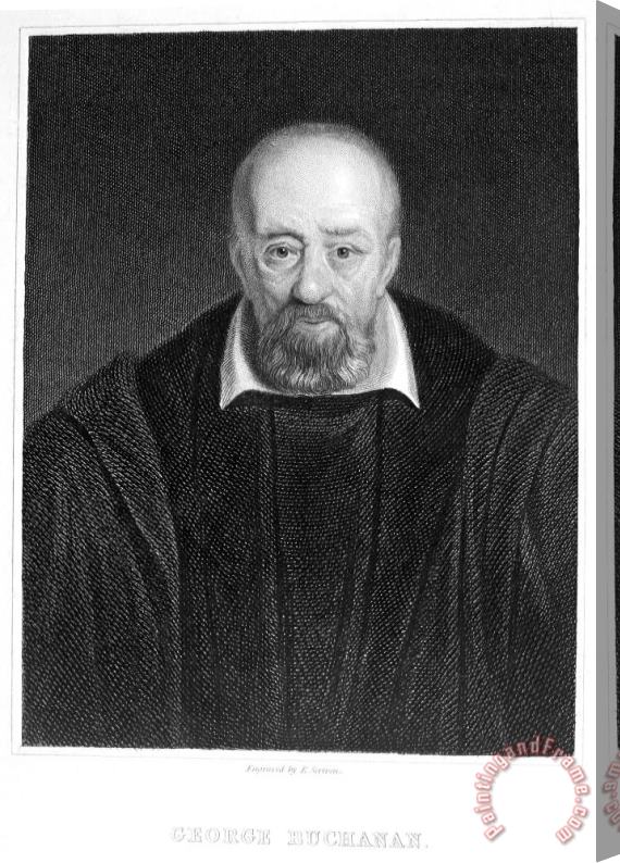 Others George Buchanan (1506-1582) Stretched Canvas Print / Canvas Art