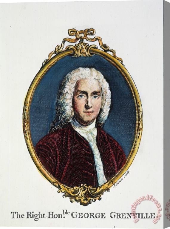 Others George Grenville (1712-1770) Stretched Canvas Print / Canvas Art