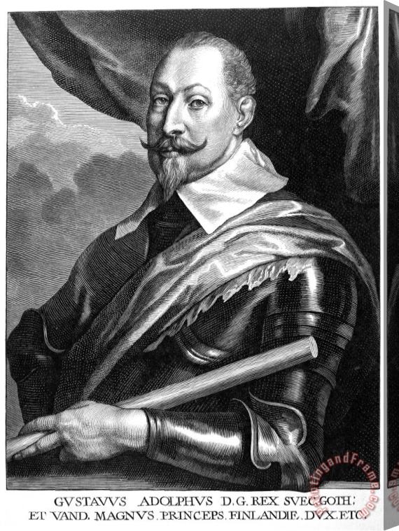 Others Gustavus II (1594-1632) Stretched Canvas Print / Canvas Art