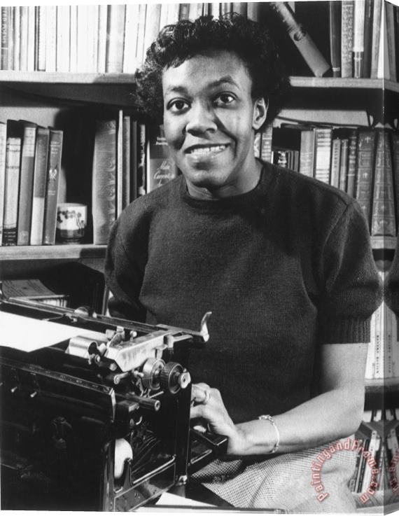 Others Gwendolyn Brooks Stretched Canvas Print / Canvas Art