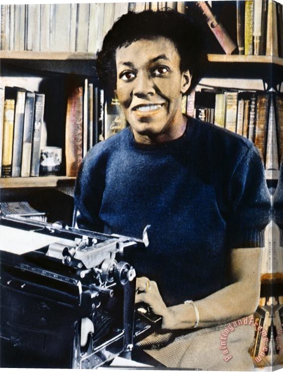 Others Gwendolyn Brooks Stretched Canvas Print / Canvas Art