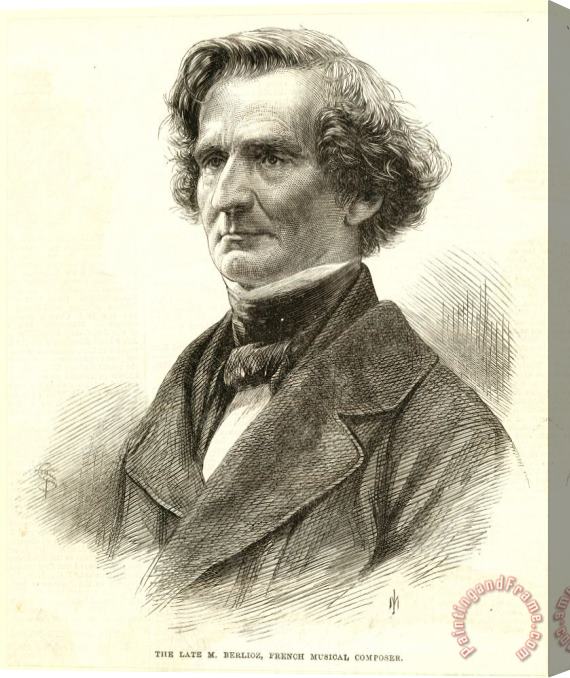 Others Hector Berlioz (1803-1869) Stretched Canvas Painting / Canvas Art