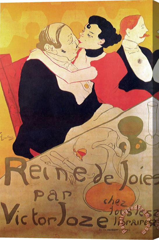 Others Henri De Toulouse Lautrec 1864 1901 French Painter Reine De Joie 1892 Stretched Canvas Painting / Canvas Art
