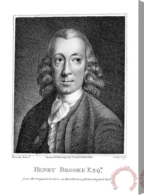 Others Henry Brooke (1703?-1783) Stretched Canvas Print / Canvas Art