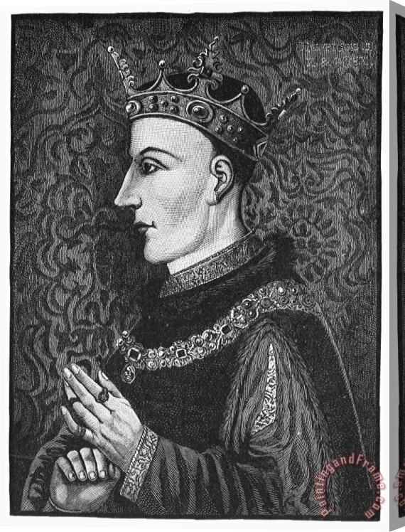 Others Henry V (1387-1422) Stretched Canvas Print / Canvas Art