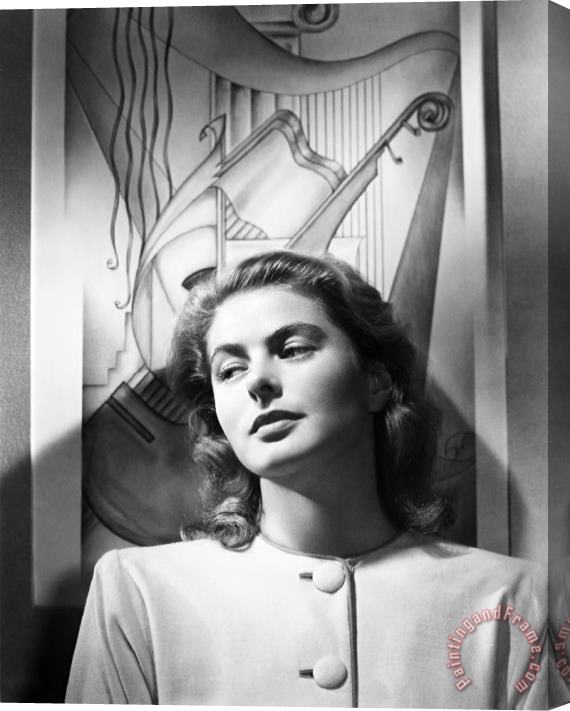 Others Ingrid Bergman (1915-1982) Stretched Canvas Painting / Canvas Art