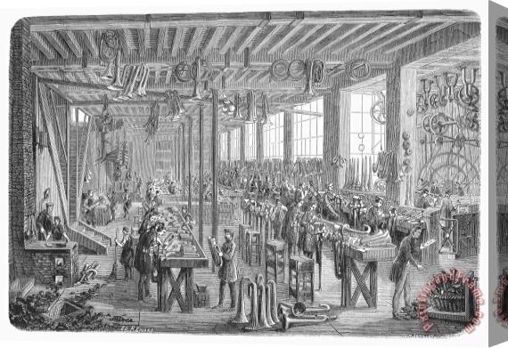Others Instrument Factory, 1855 Stretched Canvas Painting / Canvas Art