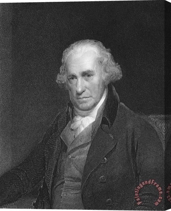 Others James Watt (1736-1819) Stretched Canvas Print / Canvas Art