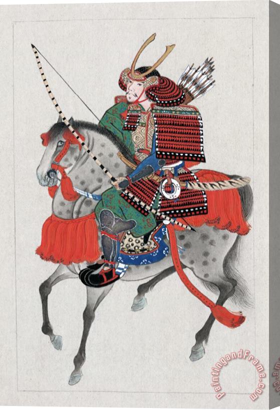 Others JAPAN: SAMURAI, c1878 Stretched Canvas Print / Canvas Art