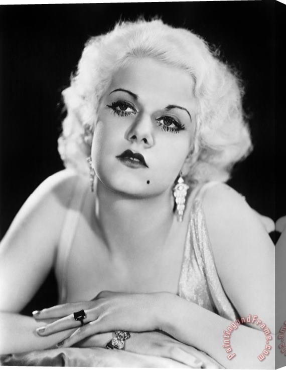 Others Jean Harlow (1911-1937) Stretched Canvas Print / Canvas Art
